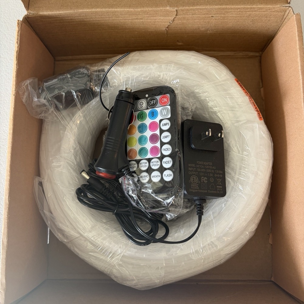 Headliner Kit Shooting Stars RGB Fiber Optic Lights Headliner Kit for Truck SUV - Picture 6 of 6